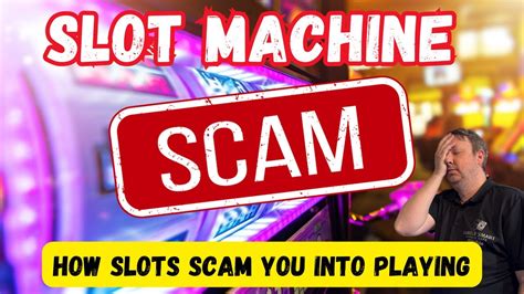 slots lv scam|casino scams slot machines.